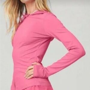 NWT Alosoft Hooded Runner Long Sleeve